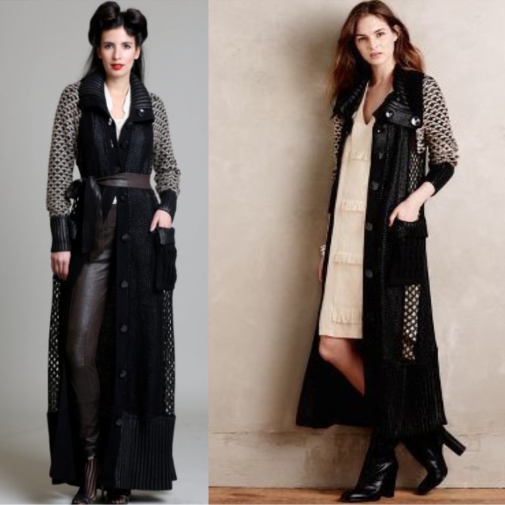 BYRON LARS long sweater coat NWT